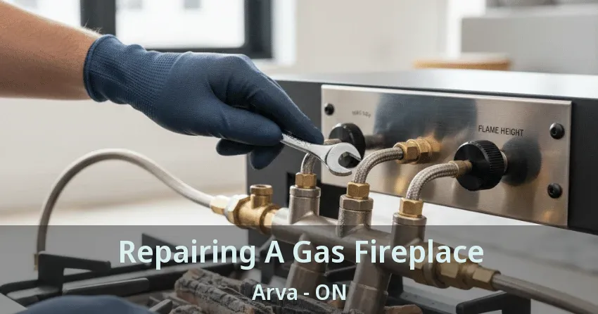 Repairing A Gas Fireplace Arva - ON
