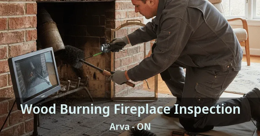 Wood Burning Fireplace Inspection Arva - ON